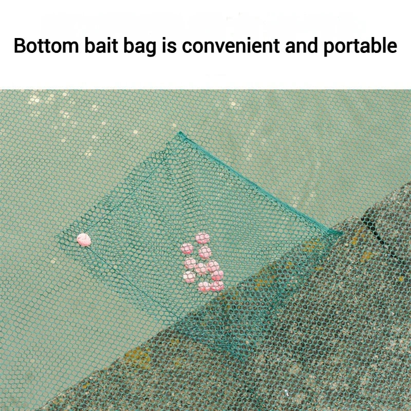 Foldable Shrimp and Crab Net - Multi-purpose Fish and Shrimp Trap