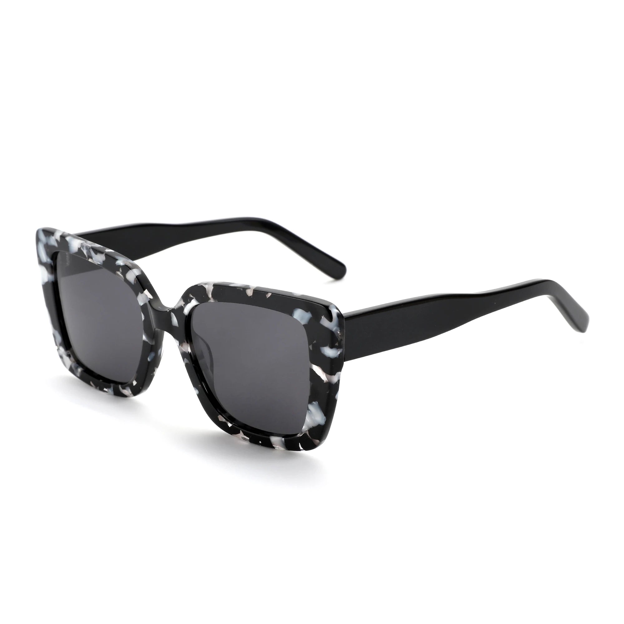 ZENOTTIC Fashion Women Butterfly Prescription Sunglasses Handmade Acetate Myopia Sun Glasses Square Polarized Optical Shade