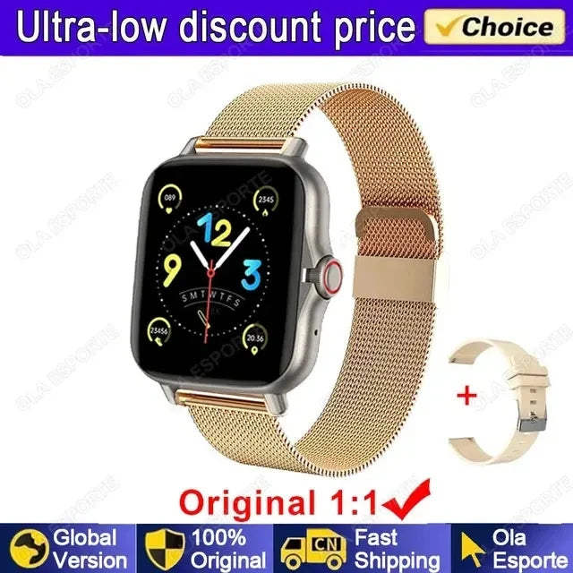 SmartWatch 2024 - Sports Companion &amp; Bluetooth Calling