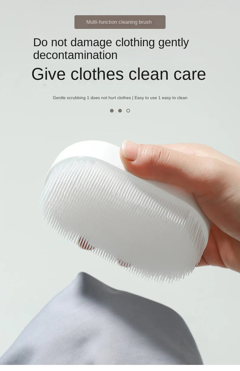 3434 Laundry Brush Soft Hair Clothes Cleaning Collar Underwear Small Brush Multifunctional Household Cleaning Brush Shoe Brush