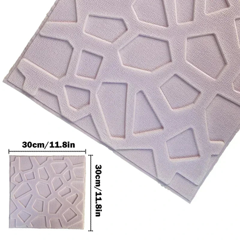 Self-Adhesive Foam Wallpaper Sticker 3D Imitation Brick Wall Sticker for Living Room Bedroom Home Kitchen Bathroom Decoration