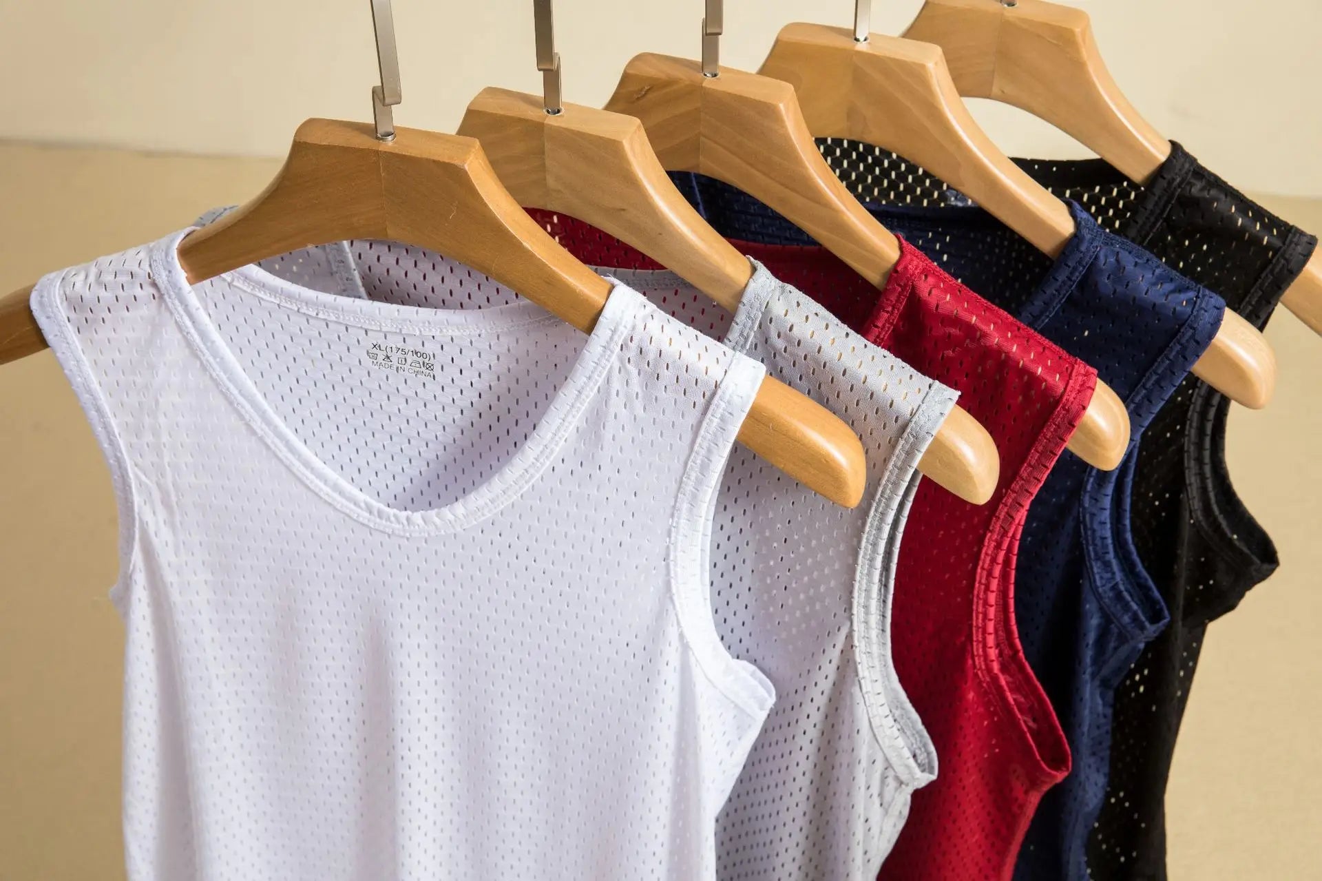 Men's Gym Sports Mesh Tank Top 5XL