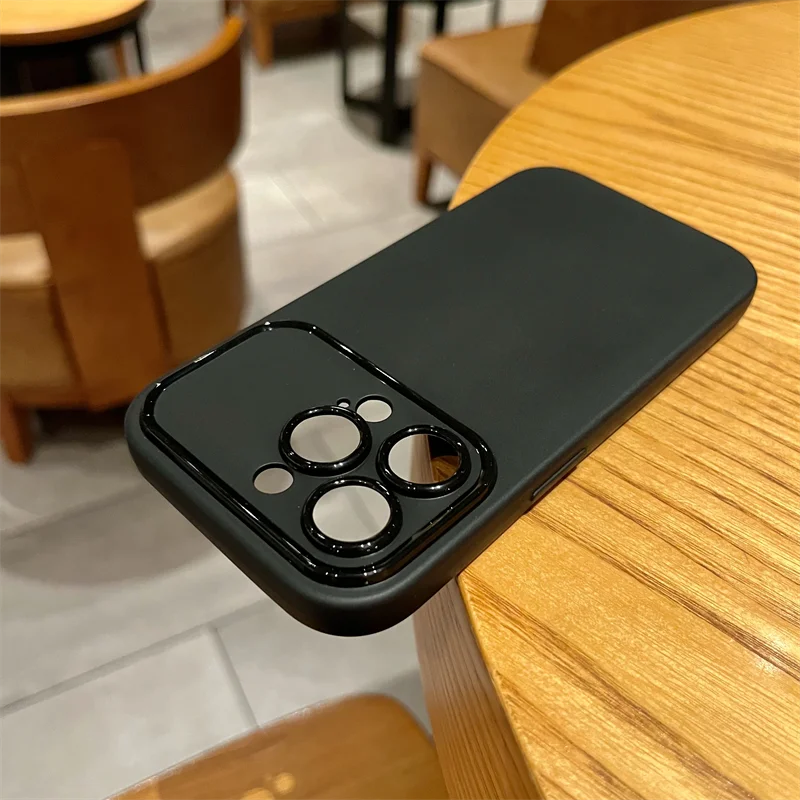 Ốp Lưng Silicon Siêu Mỏng Cao Cấp iPhone Vẽ Sọc Matte