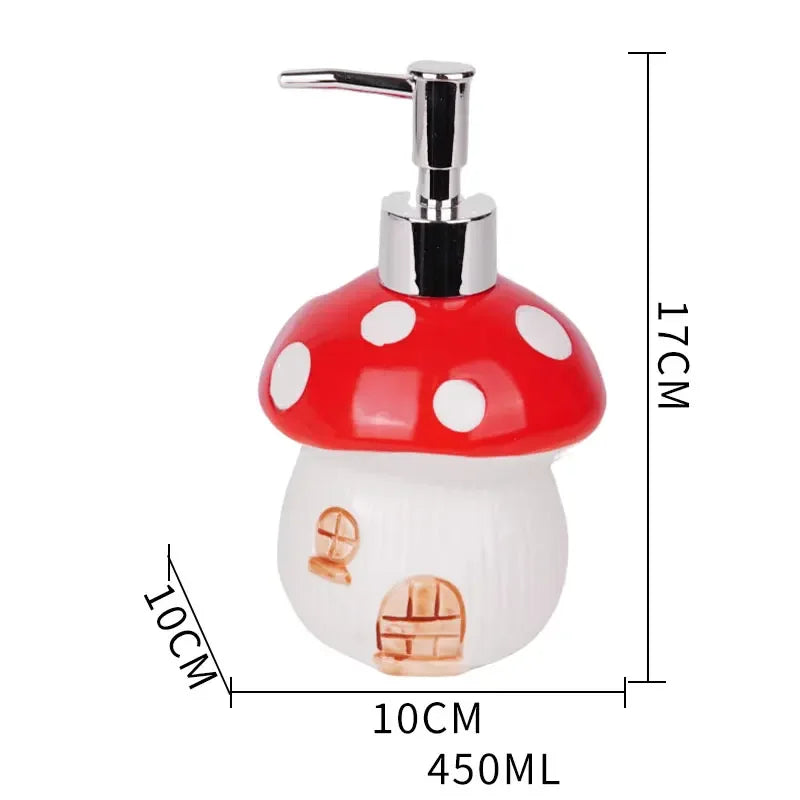 450ml Ceramic Soap Bottle for Kitchen &amp; Bathroom
