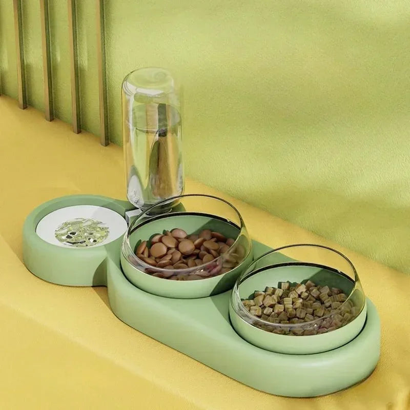 3-in-1 Spill-Proof &amp; Automatic Pet Bowl