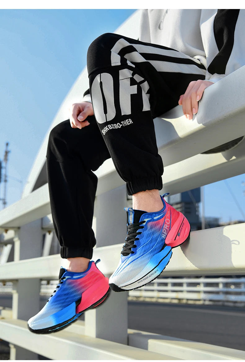 Giày Chạy Bộ Marathon 2025 Đệm Khí Siêu Nhẹ Nam Nữ