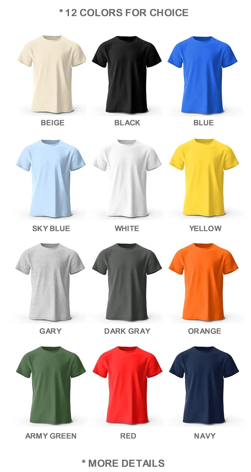 Men's Funny Printed T-Shirt, Loose Cotton Material