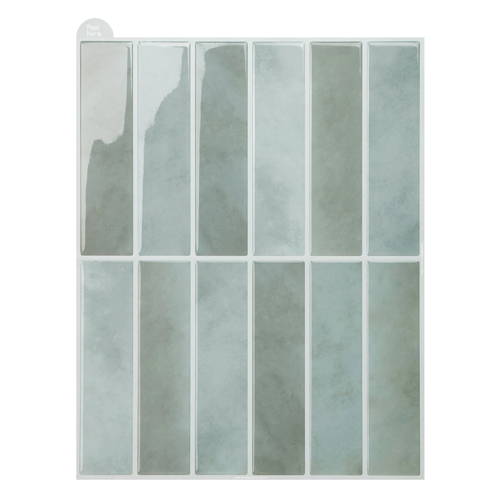 Decal Gạch Dán Tường Chống Thấm & Dầu Cho Nhà Bếp