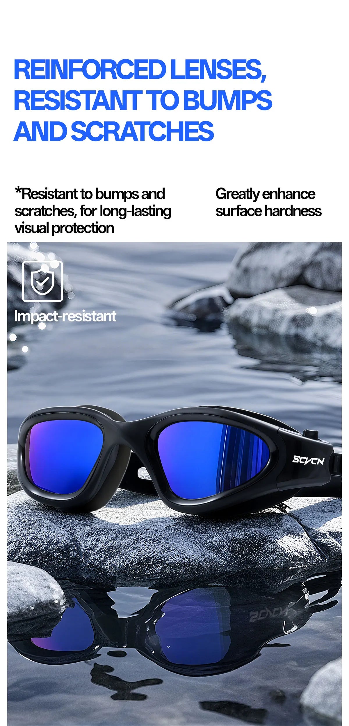 Kính bơi chống tia UV chuyên nghiệp nhập khẩu cao cấp