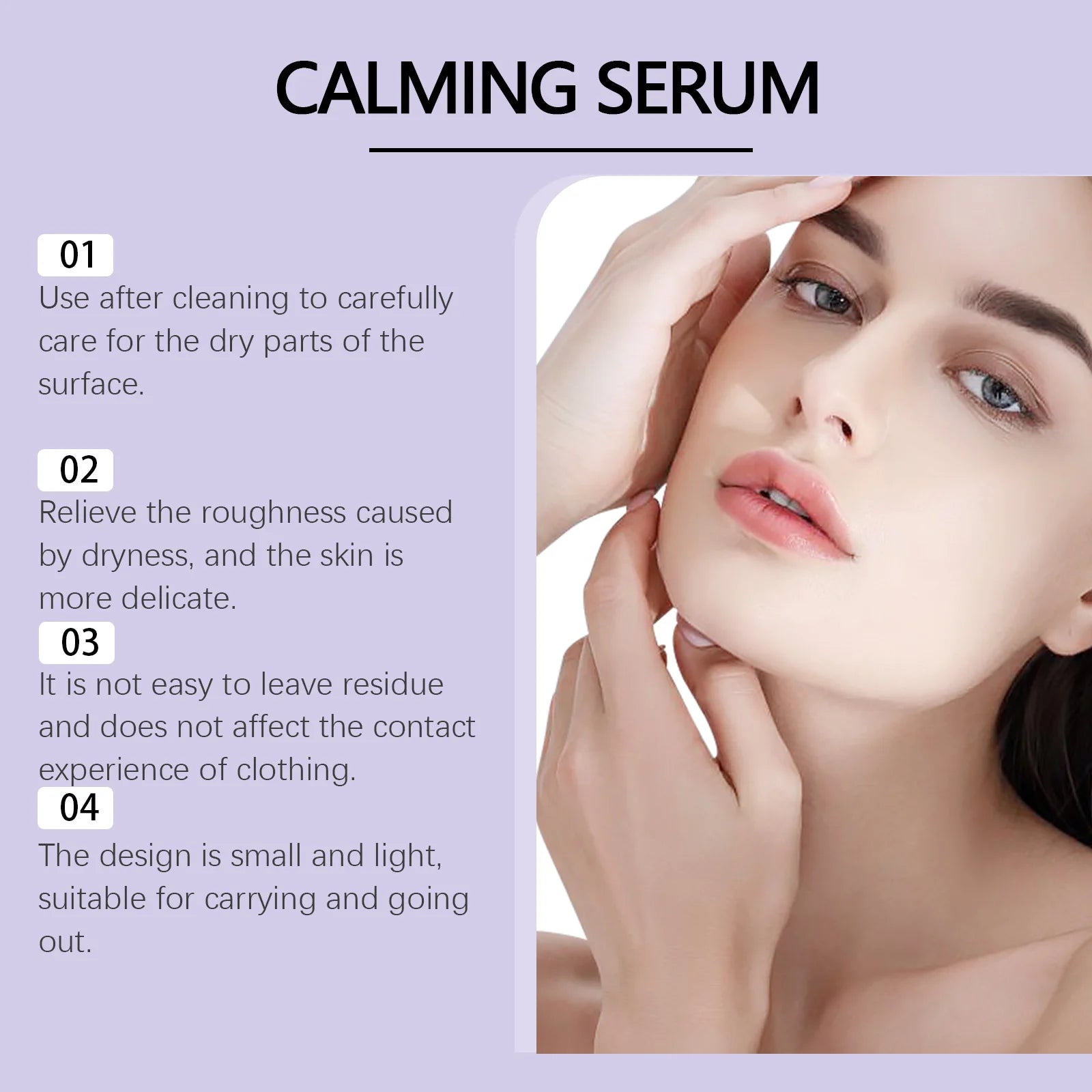 Facial Roller Serum - Hydrates, Tightens Skin, Moisturizes &amp; Refines Skin Texture, Skin Care Serum