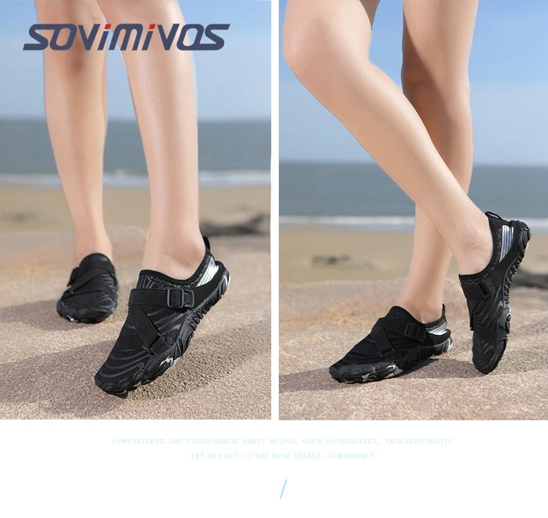 Giày Chạy Bộ Tối Giản Nam Nữ Đế Mỏng Rộng Ngón