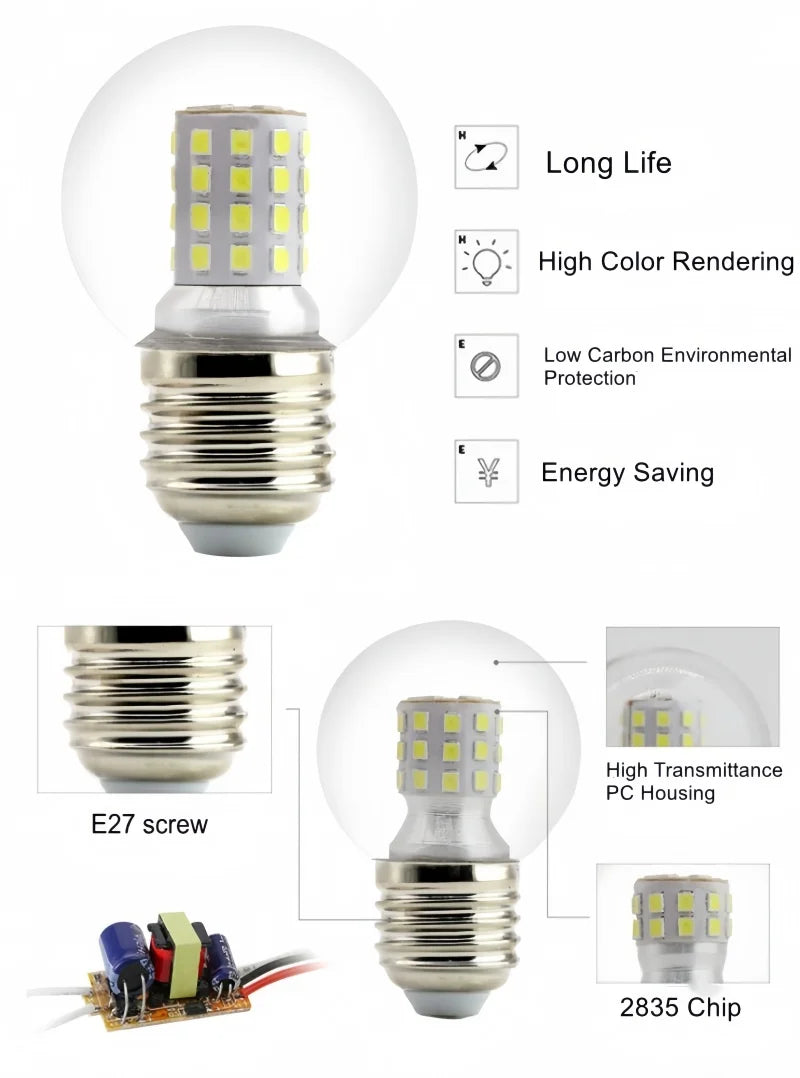 Magic Beans G45 E27 6W-12W Multi-Function LED Lamp