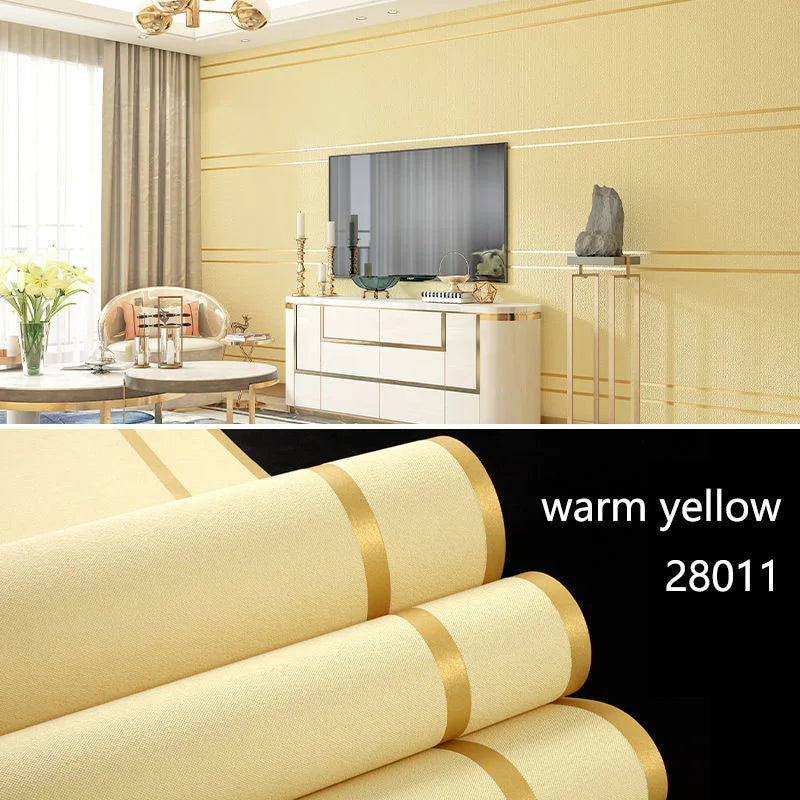 Modern Geometric Nordic Velvet Wallpaper