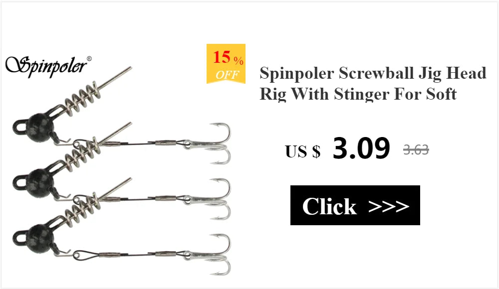Spinpoler TPR Floating 5”Jerk Bait Shad Minnow Soft Fishing Lure 10x Tough Artificial Bait Split Tail Drop Shot Bass Pike Zander - Daisan Mart