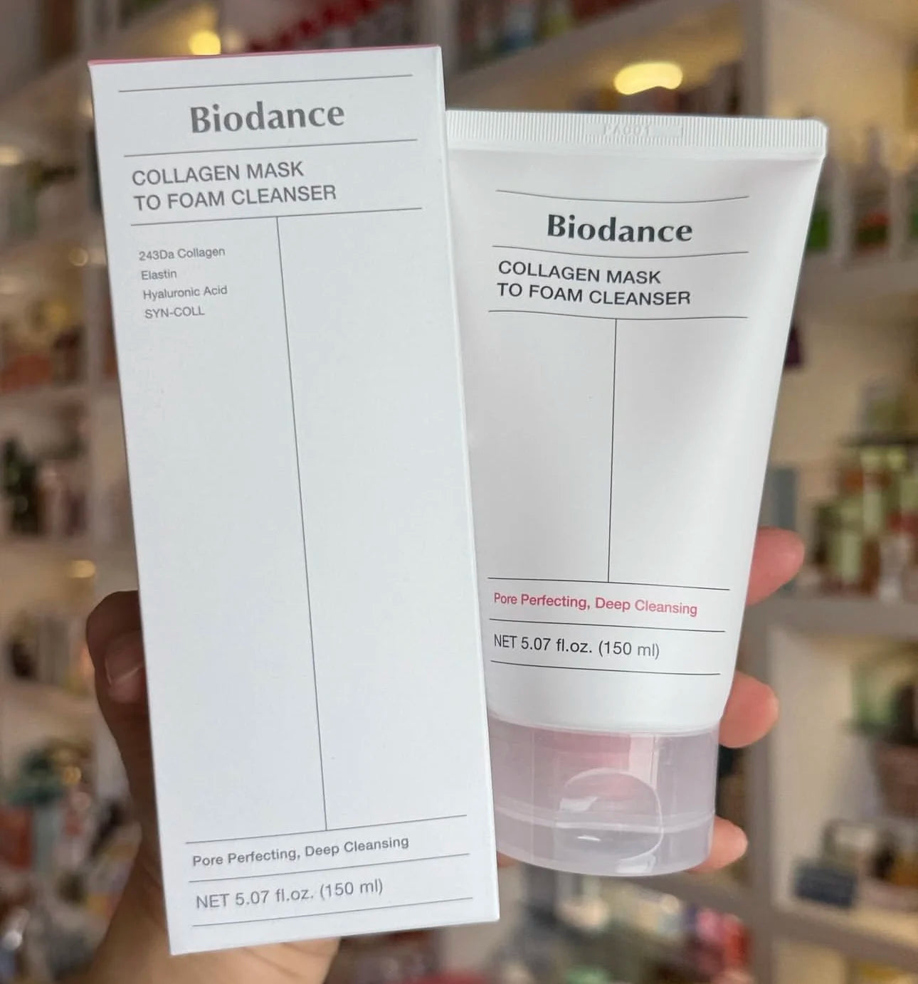Biodance Korea 2-in-1 Whitening Facial Cleanser 150ml