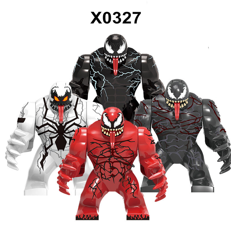 Venom Marvel DIY Superhero Building Blocks