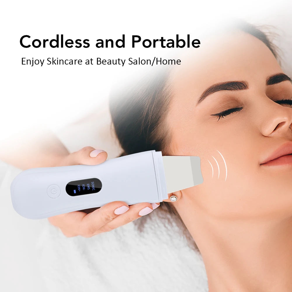 Ultrasonic Facial Cleanser Exfoliates &amp; Deep Cleanses