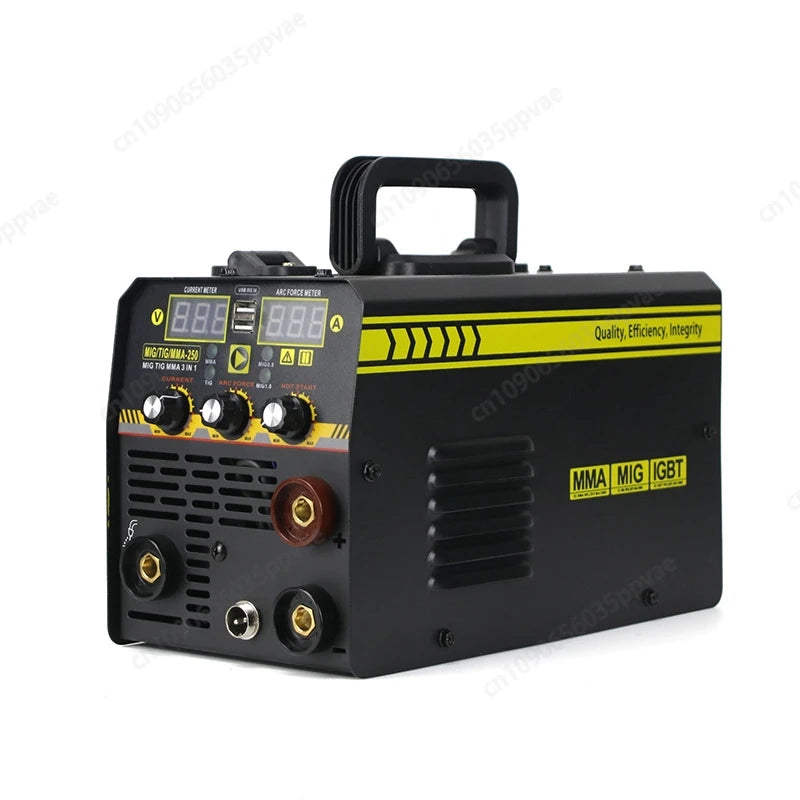 220V Gasless MIG Welder 3 In 1 Portable Welding Machine With TIG MMA ARC Functions For Home Garage Auto Repair Lightweight 7KG