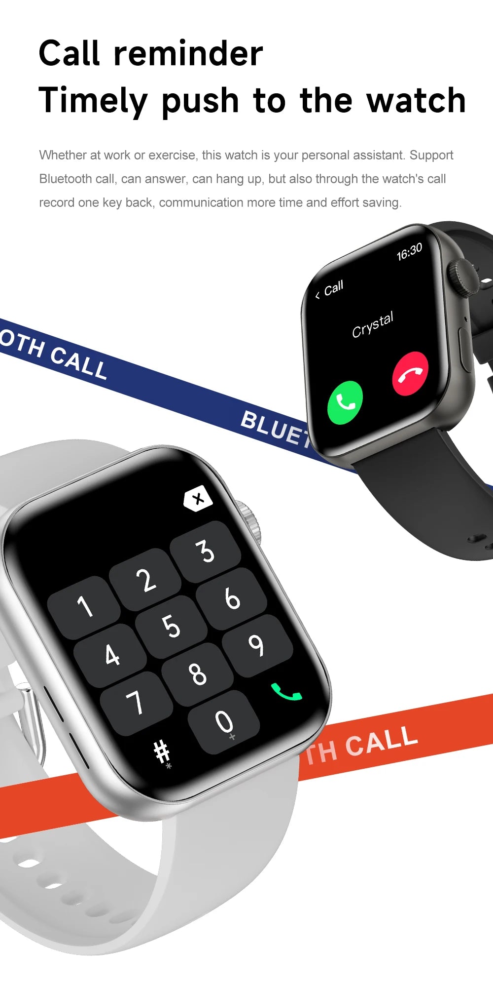 Đồng hồ thông minh nam thời trang IP68 chống nước