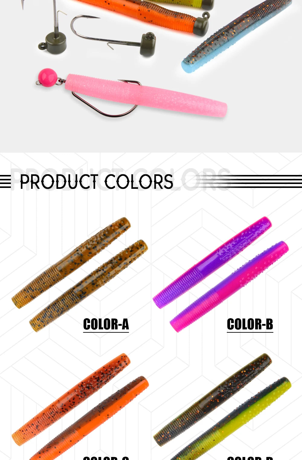 Mồi Giả Câu Cá Spinpoler Senko 2.75 Bộ 14 Con