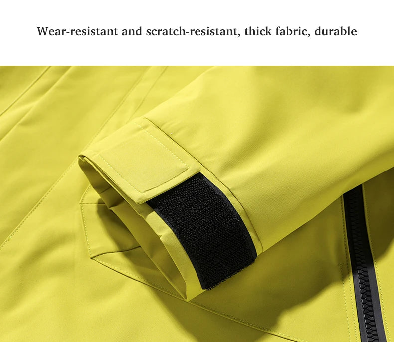 JNLN Men's and Women's Windproof Waterproof Outdoor Jacket