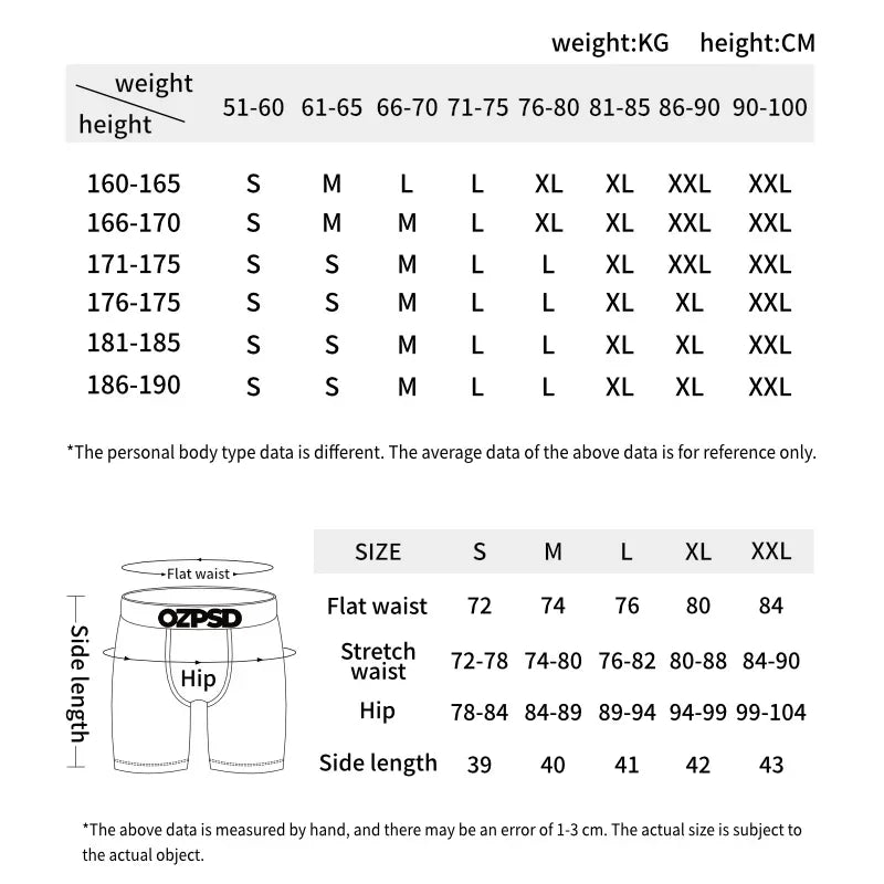 5 Pieces Sexy Men's Underwear with Cool Patterns