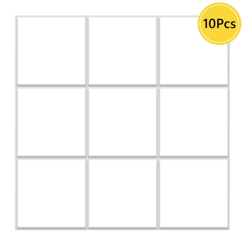 3D Self-Adhesive Waterproof Decorative Wall Tiles