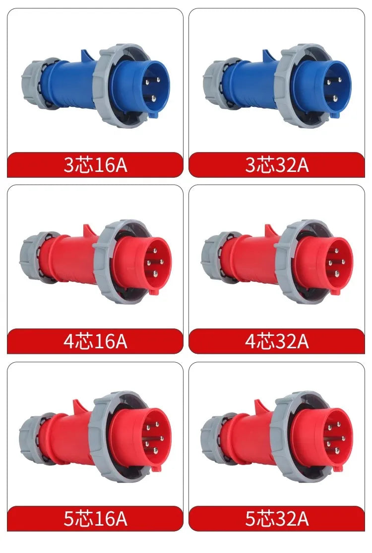 Đầu Nối Công Nghiệp Chống Nước IP67 - Nylon Chịu Nhiệt - Daisan Mart