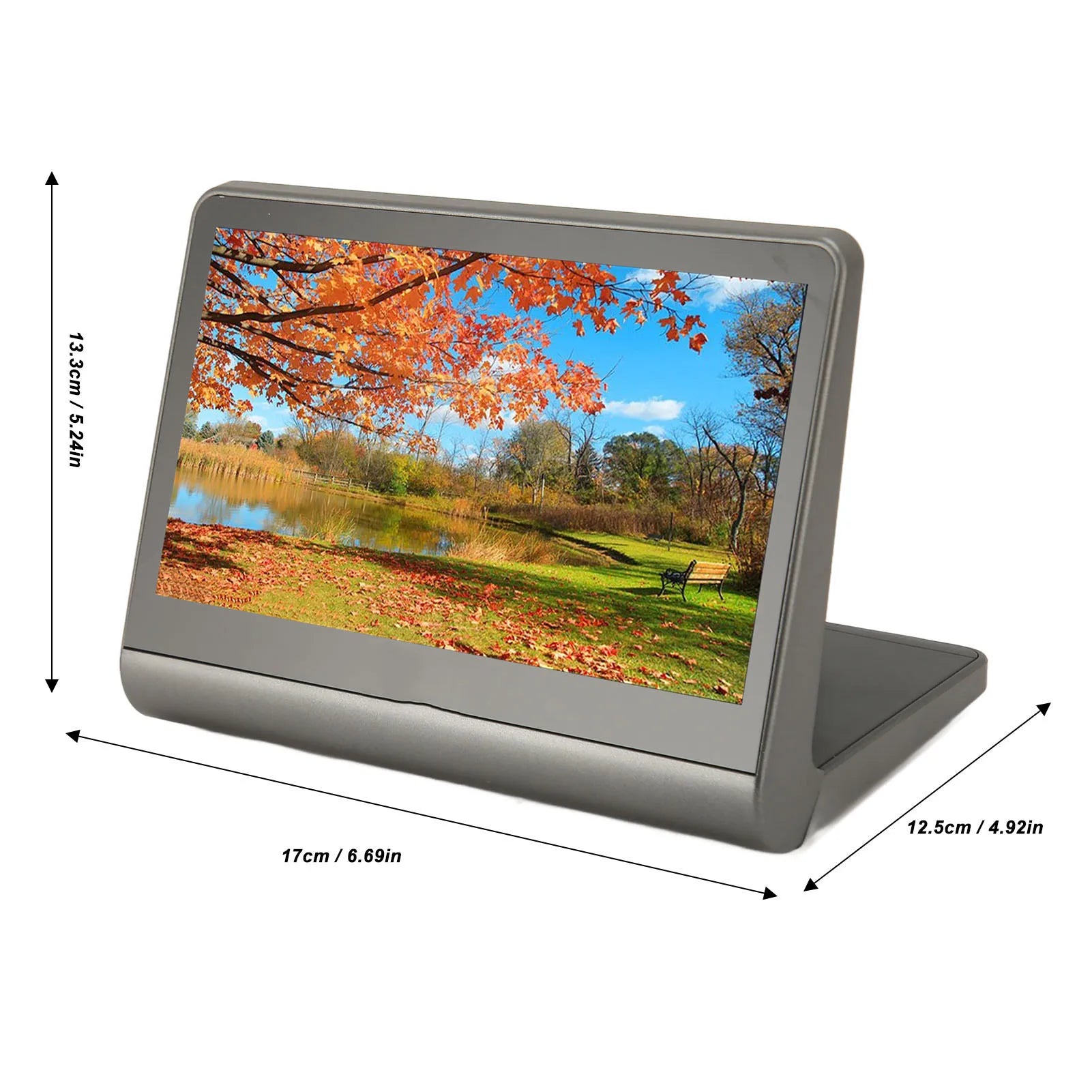 48MP Film Slide Scanner with 7in Color HD Screen Converts 135 Film 126KPK 110 Film Slide Convert High Resolution 48MP JPEG Photo