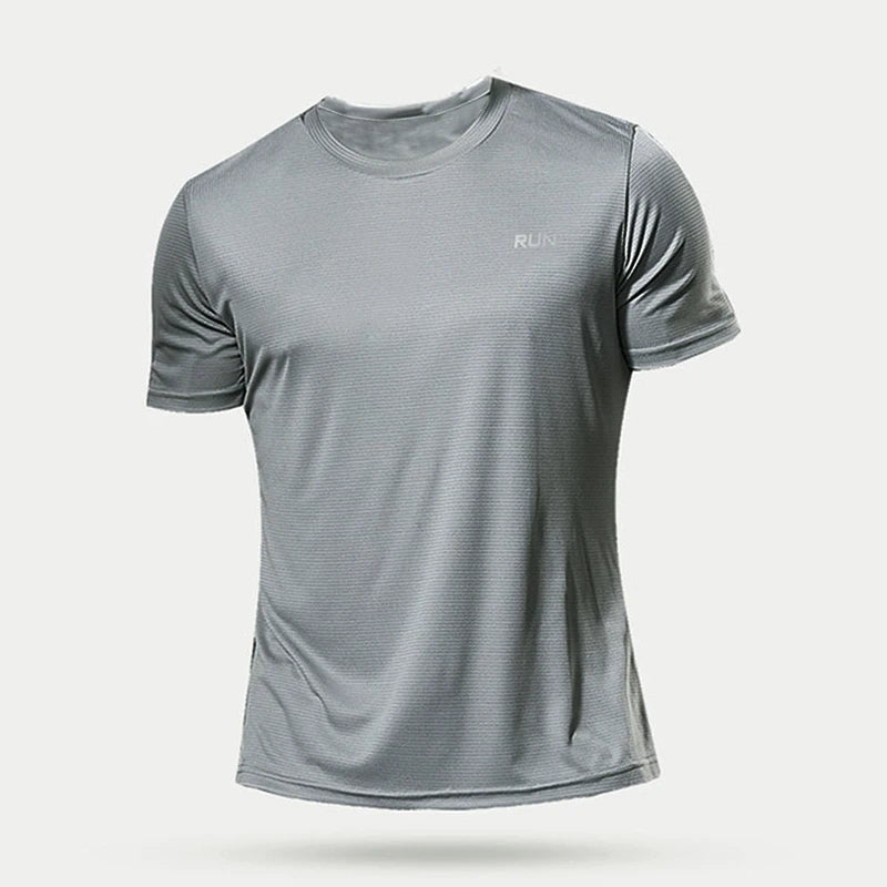 Men's Summer Quick Dry Bodybuilding Sports Shirt