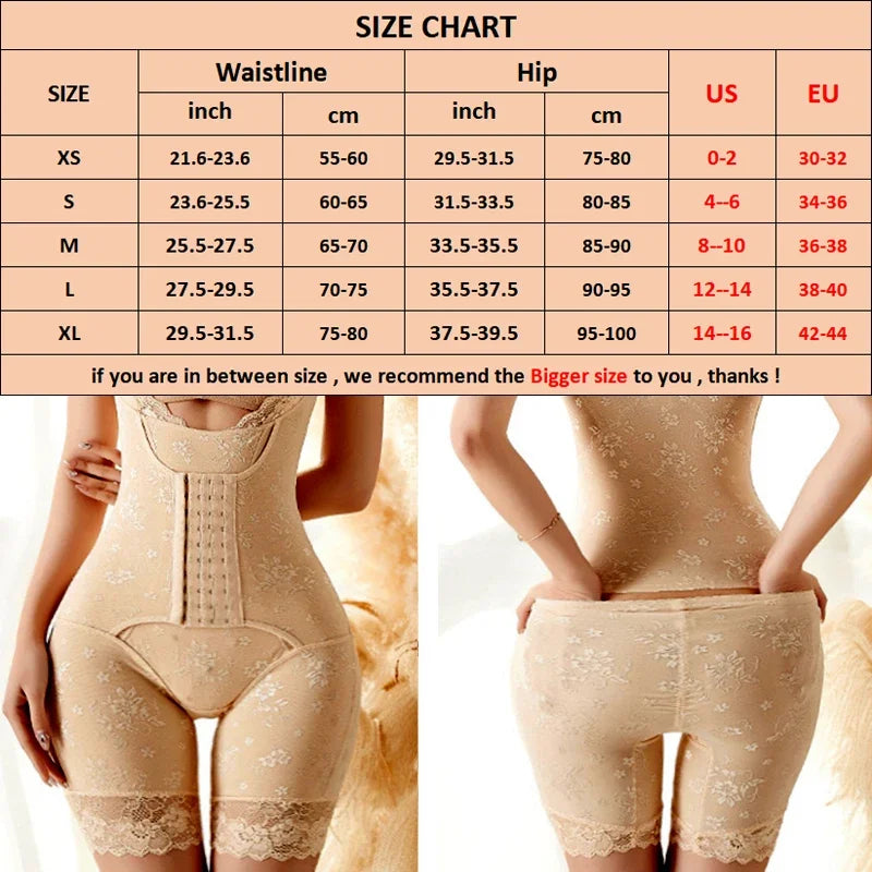 Full Body Shapewear, Waist Lifting, Thigh Slimming, Seamless