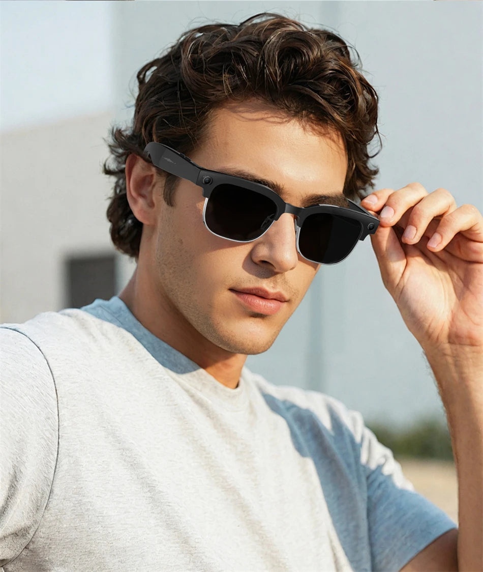 LIGE 4K AI Smart Glasses - Photography, Calling, Entertainment