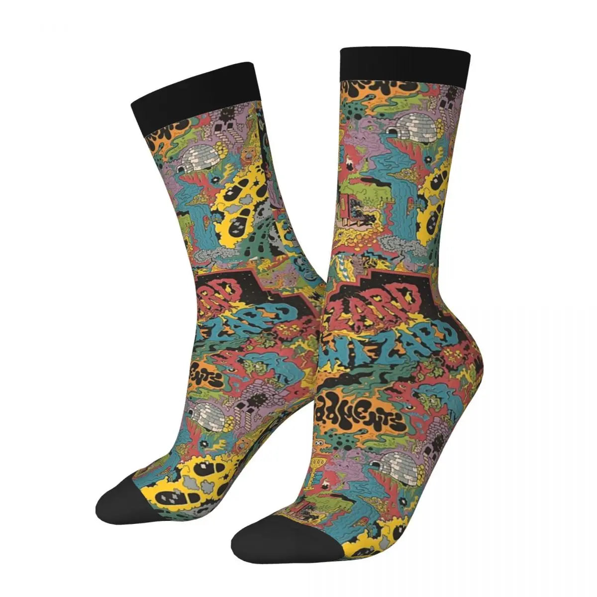 King Gizzard And The Lizard Wizard - Oddments Socks Harajuku Super Soft Stockings All Season Long Socks for Man's Woman's Gifts