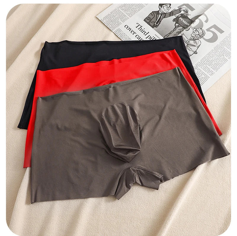 Sexy 3D Ultra Thin Cold Quick Dry Men's Underwear