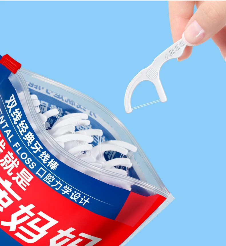 Fawnmum 2-Layer Dental Floss - Family Box 1000C