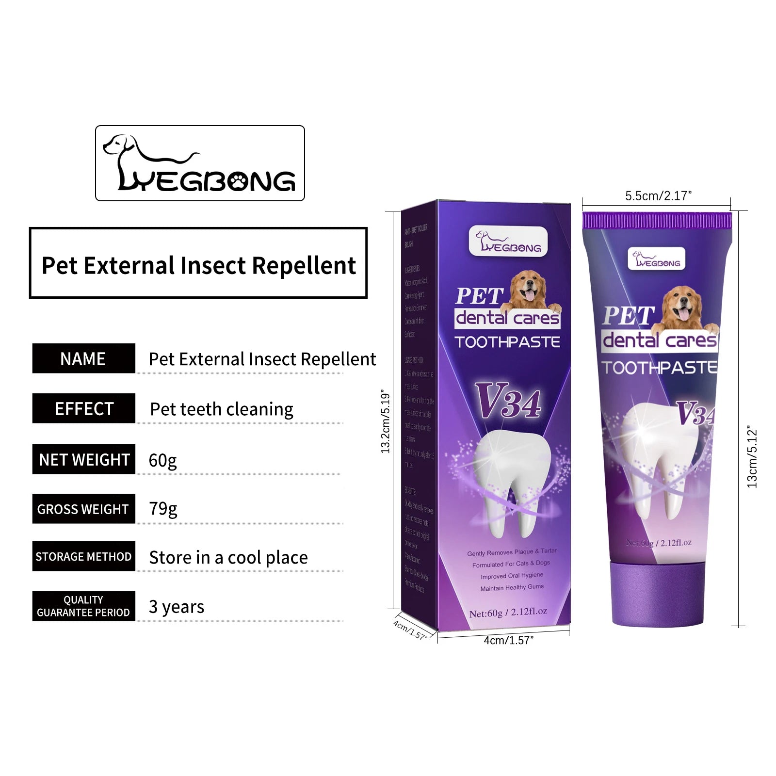 Pet Toothpaste Cat Oral Cleaning Deodorant Breath Freshener Prevent Calculus Tartar Halitosis Cleaning Pet Teeth Cleaner Paste - Daisan Mart