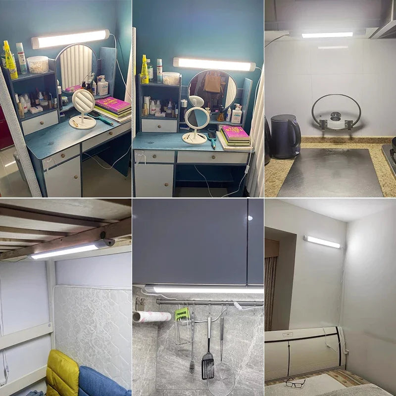 110V 220V LED Tube Kitchen Cabinet Light - Multi-function Bright and Dark