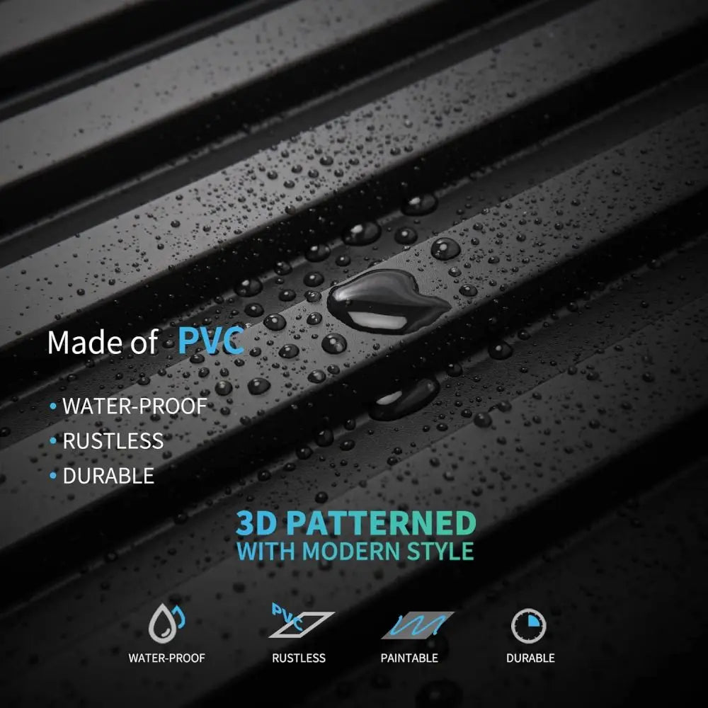 Tấm Ốp Tường 3D Vân Sóng KUUJOJO Sang Trọng Độc Đáo - Daisan Mart
