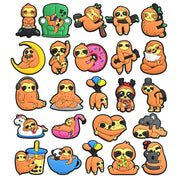 Sloth Monkey Charm for Crocs Slippers - Christmas Accessories