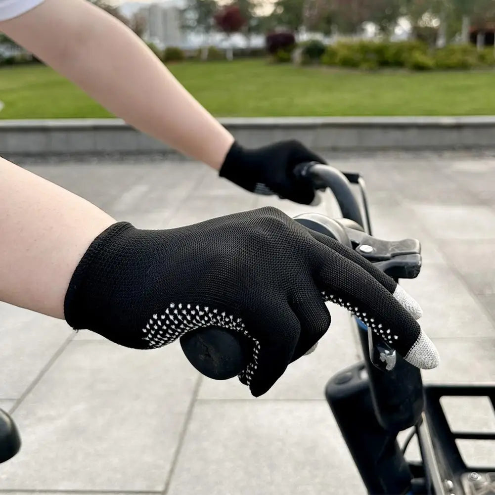 Unisex Anti Slip Touch Screen Gloves Breathable Sweatproof Knit Thermal Gloves for Phone Games Touch Sensitive Gaming Gloves