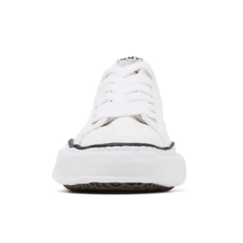 Classic I.TxMMY Dissolved Vulcanized Sole Canvas Shoes Mihara Lace up Retro Casual Sports Shoes Yasuhiro Unisex Couple Sneakers