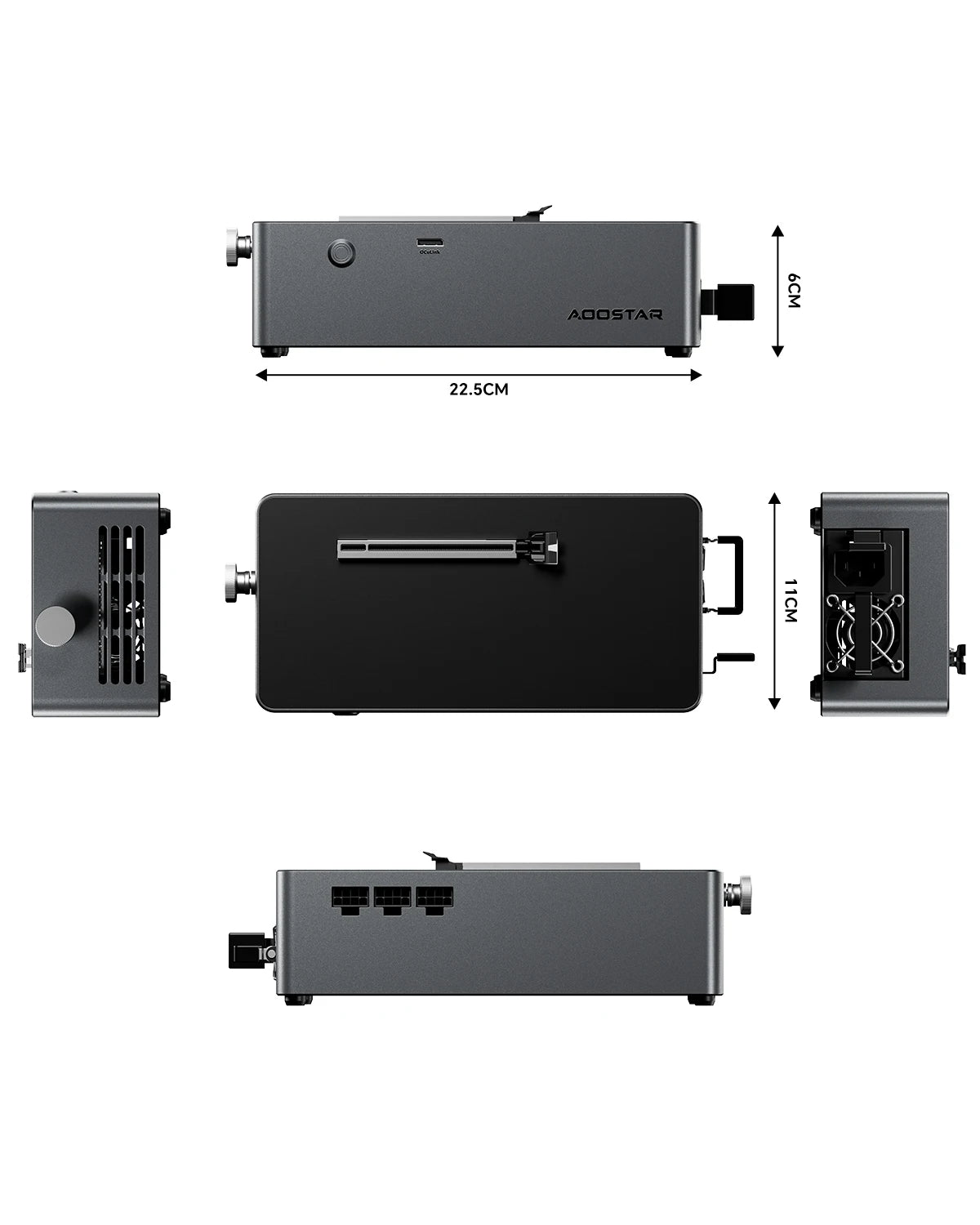 AOOSTAR AG01 - Đế Cổng Đồ Họa Ngoài Cho PC Gaming - Daisan Mart