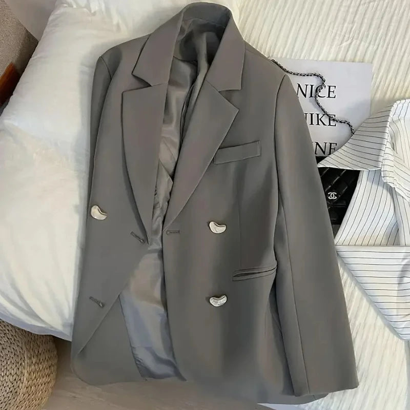 Women's Office Blazer - Stylish Korean Autumn Jacket