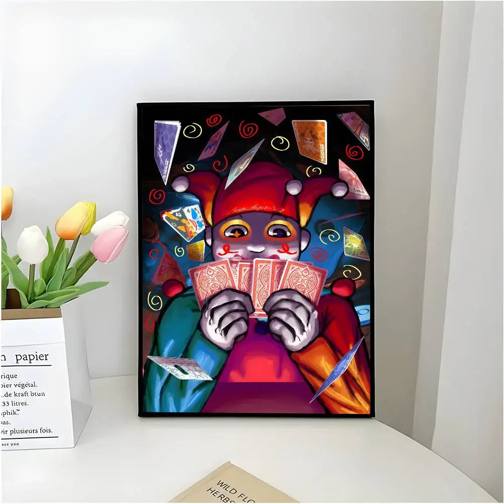 B-Balatro Poster Self-adhesive Art Waterproof Paper Sticker Coffee House Bar Room Wall Decor