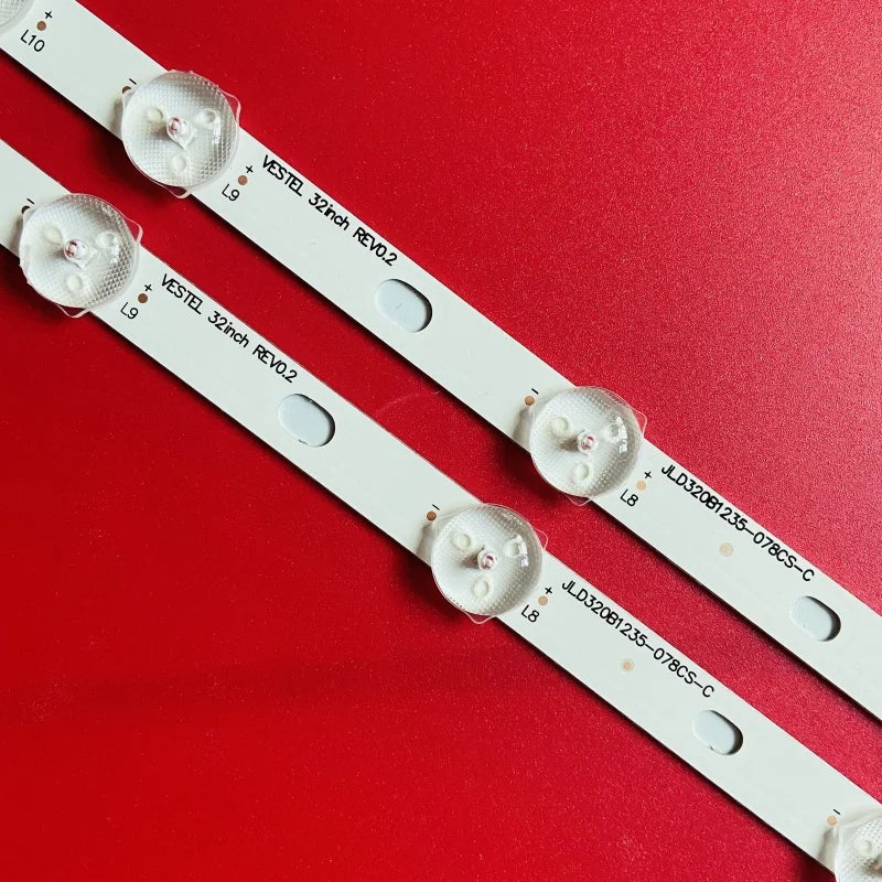 Set of 10 32 inch LED Bars to Replace VESTEL 574mm TV