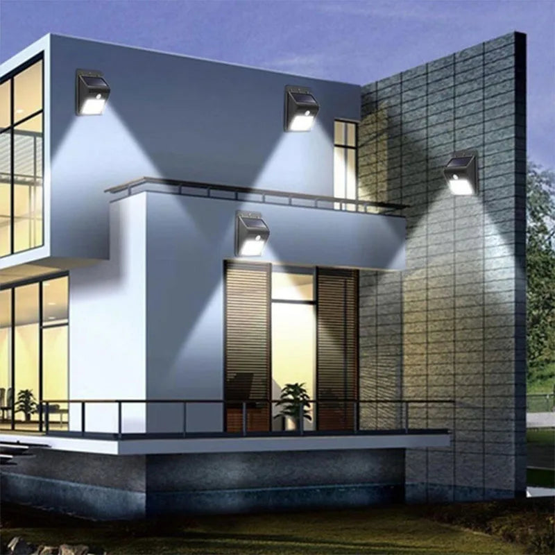 Đèn LED Năng Lượng Mặt Trời Cảm Biến Chuyển Động