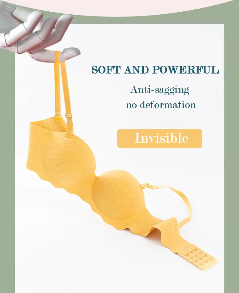 Sexy Underwire Push-Up Bra, Wear Like You Don't Have Anything