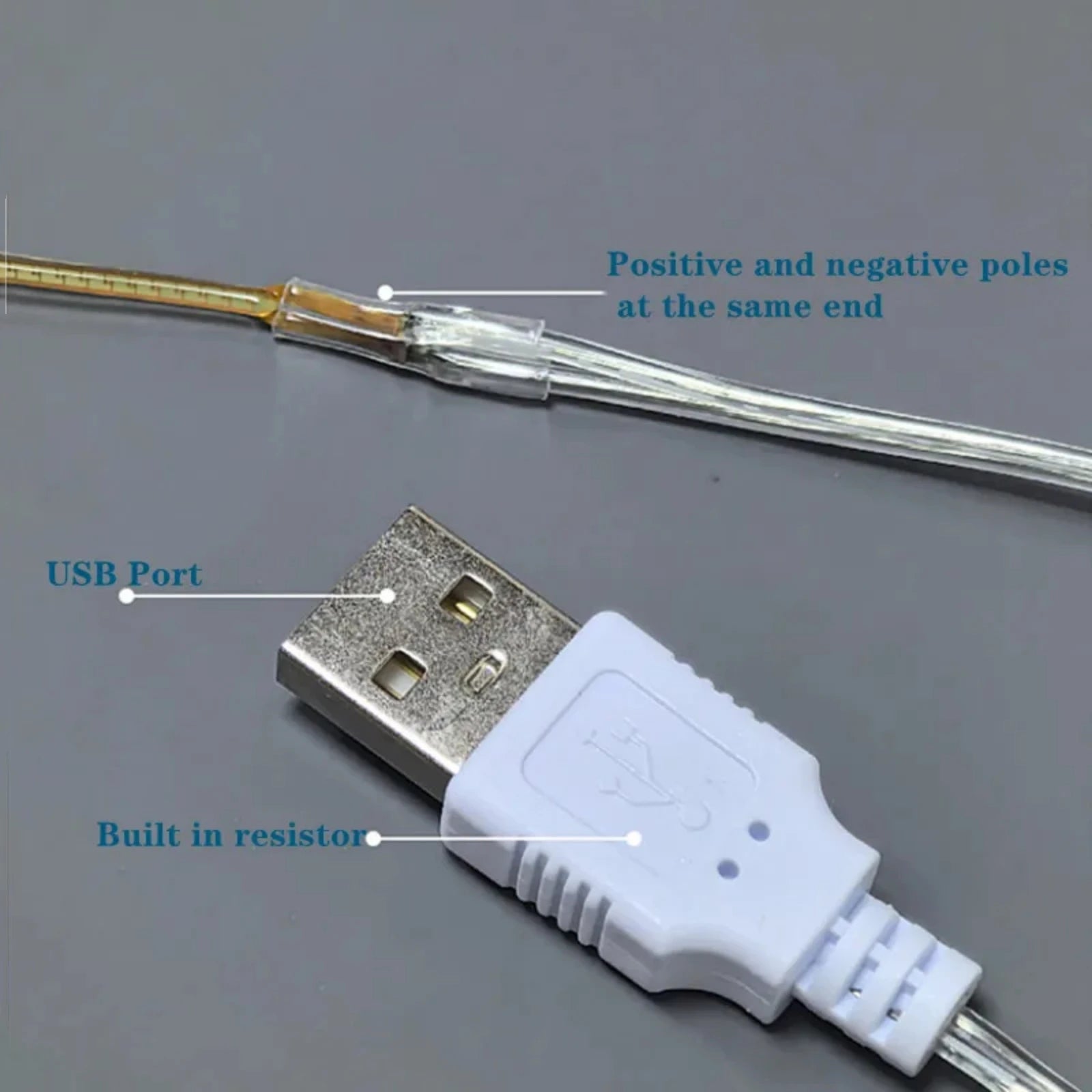 Đèn LED USB Dẻo 360° DIY Filament COB Edison 5V