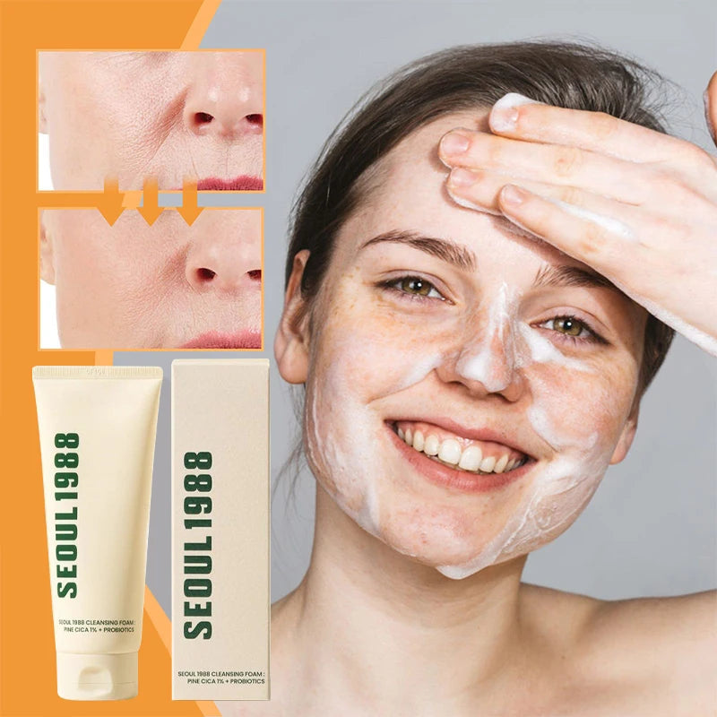 Korean1988 Collagen Facial Cleanser Deep Cleanses, Tightens