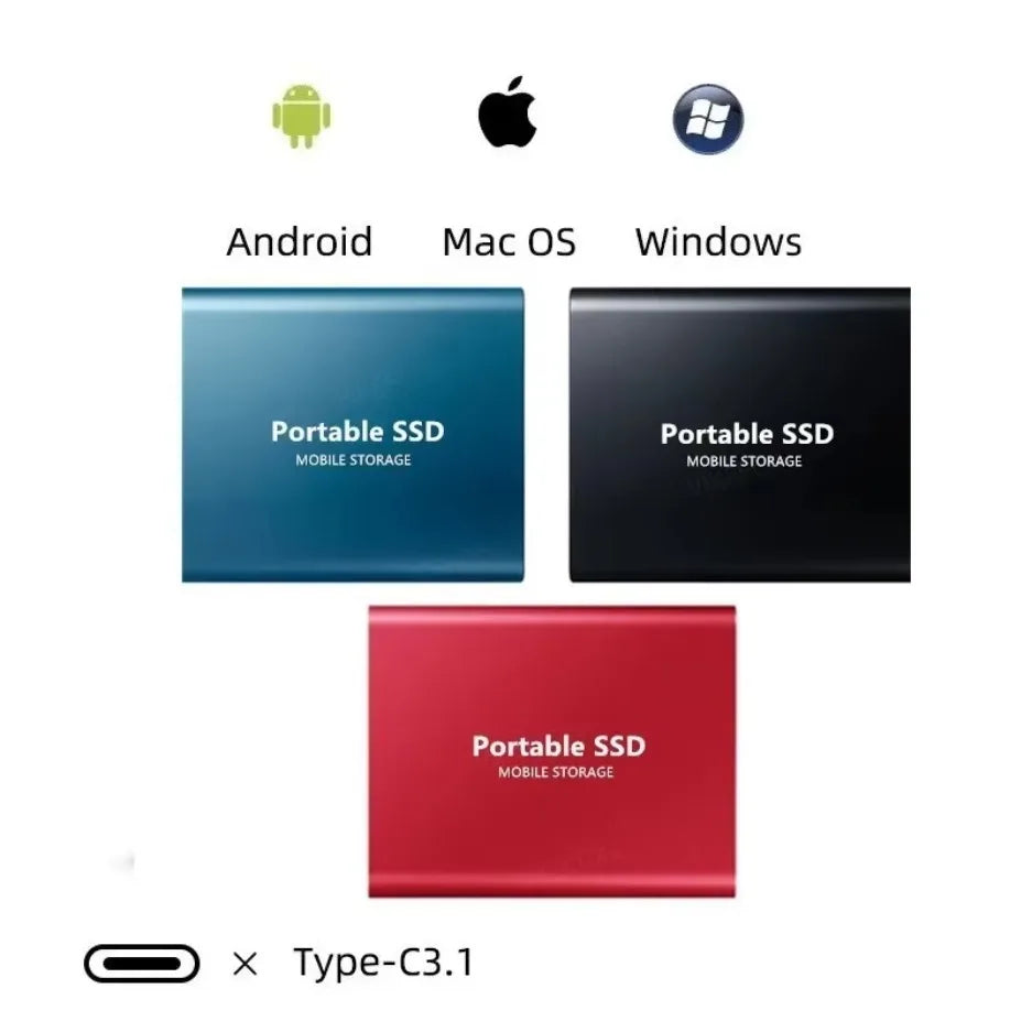 Ổ cứng di động SSD 16TB USB 3.0 Tốc độ cao - Daisan Mart
